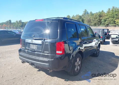 2011 Honda Pilot Exl из США, поврежденный, VIN 5FNYF4H59BB027825